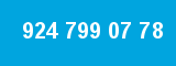924 799 07 78 924 799 07 78